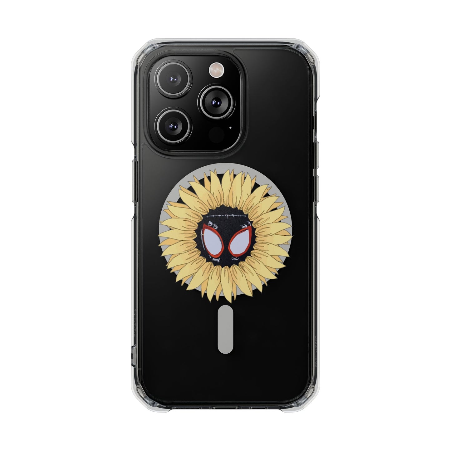 Sunflower Mask Illustration Magnetic Impact Case
