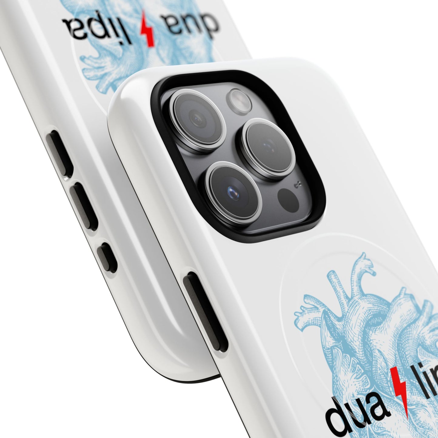 Electro Heart Illustration Tough Magnetic Case