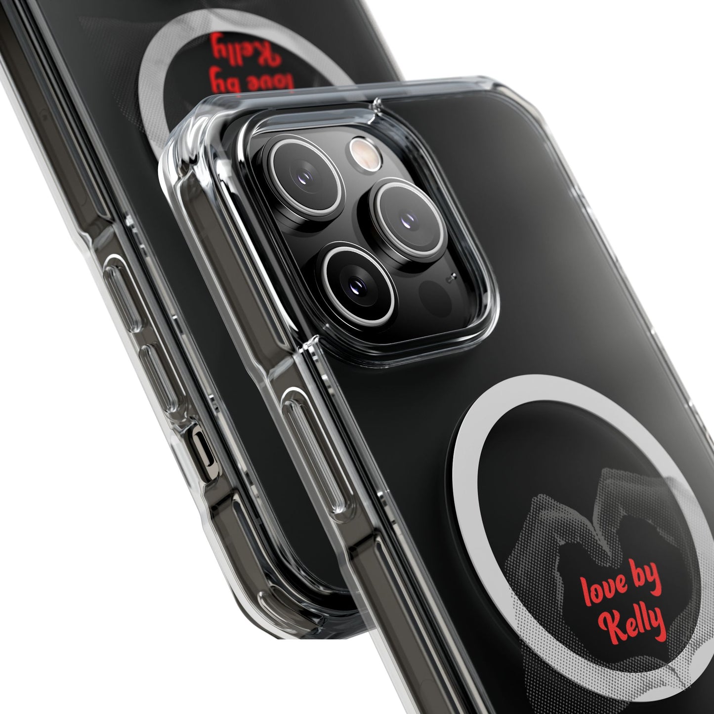 Love Echo by K Magnetic clear Impact Case
