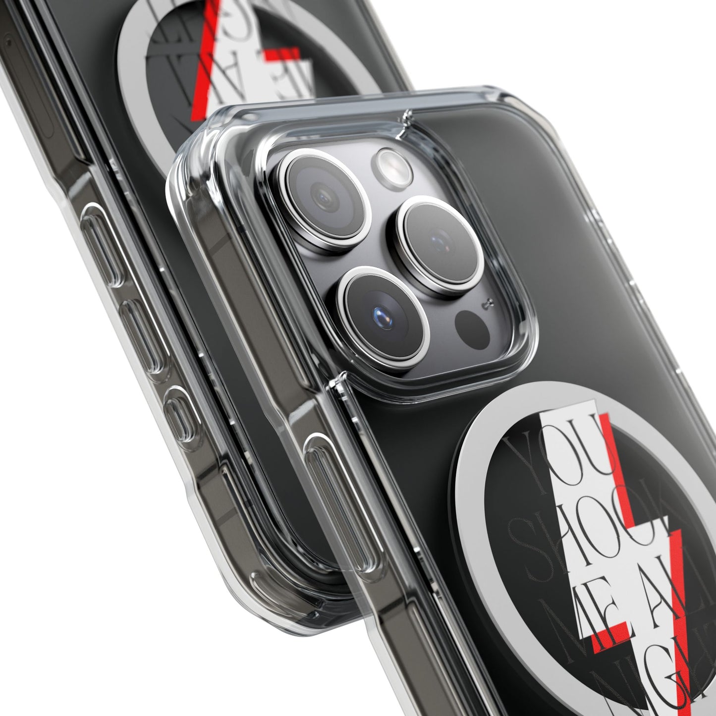 Rock Evolution Graphic Magnetic Clear Impact case