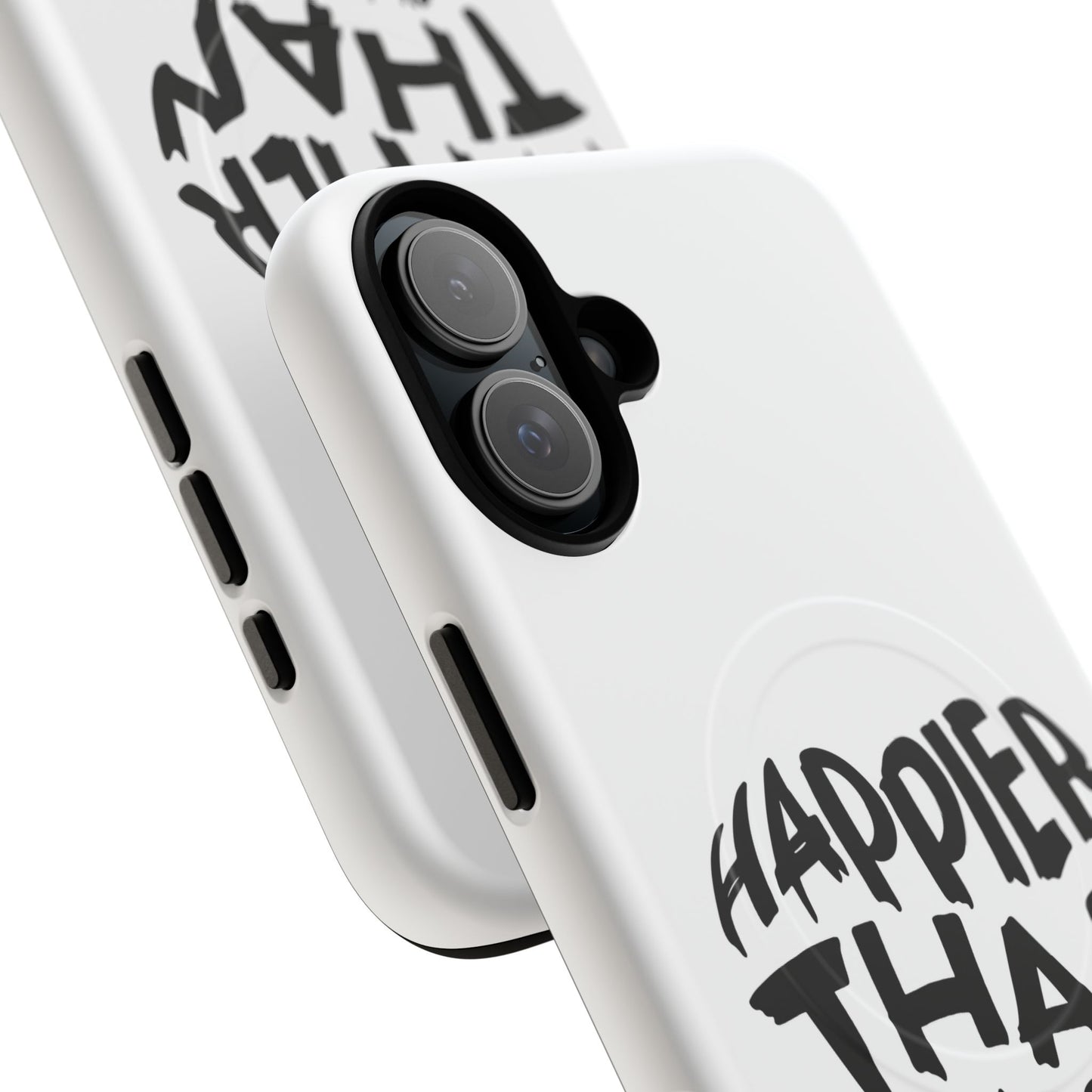 Happier Heart Lettering Tough Magnetic Case
