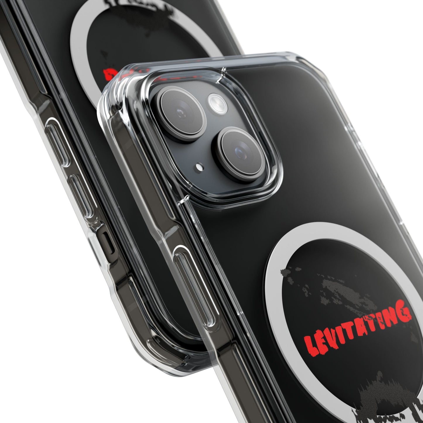 Levitating Vibes Magnetic Clear Impact case