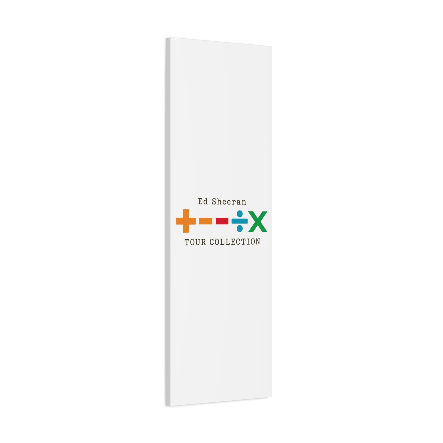 Matte Stretched Canvas, 1.25" Depth – Ed Sheeran Edition