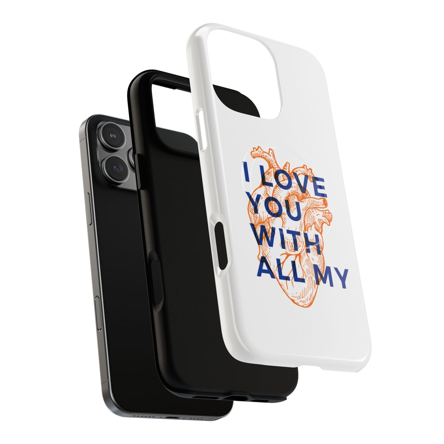 All My Heart Anatomical Art Tough Magnetic Case