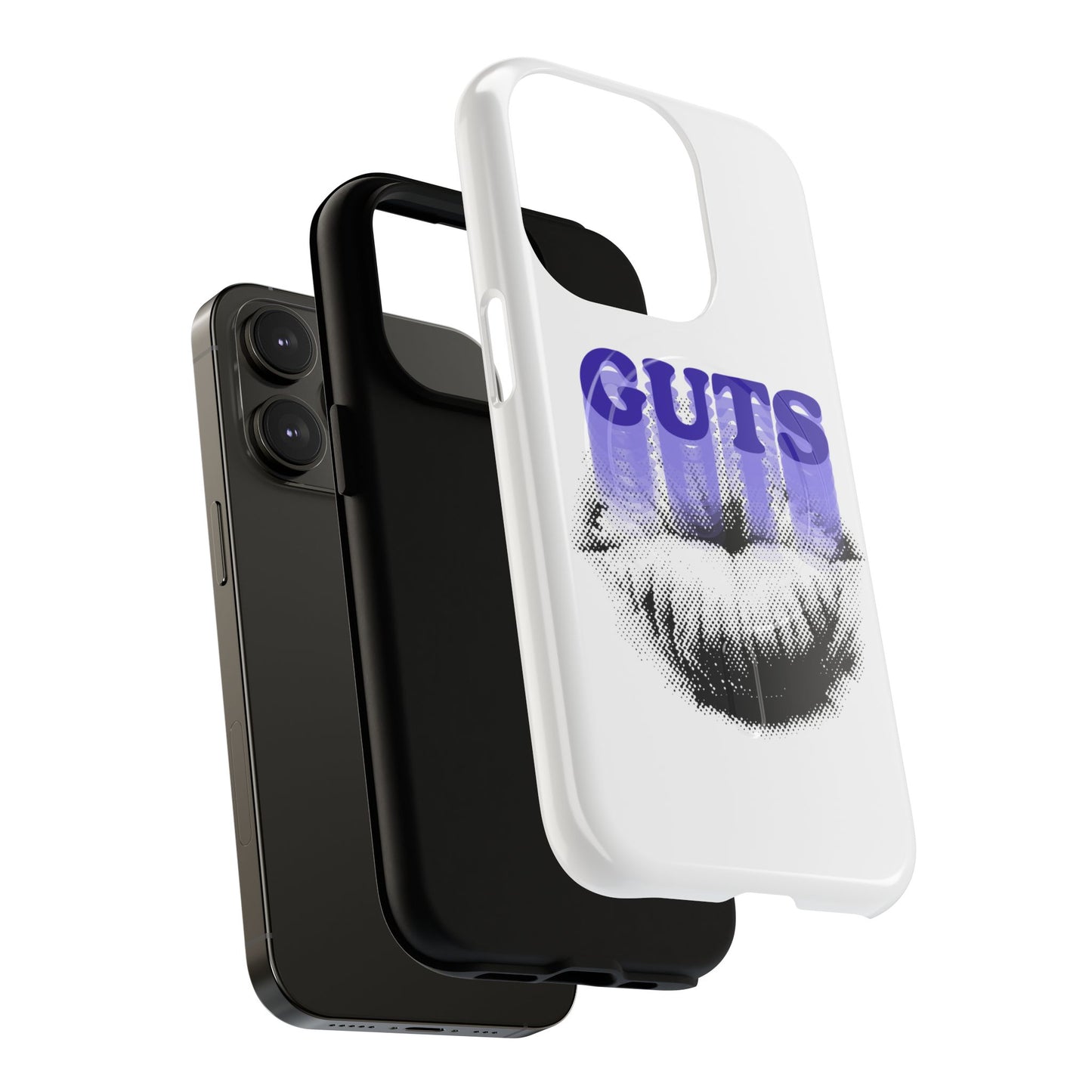 Guts Drip Effect Halftone Tough Magnetic phone case