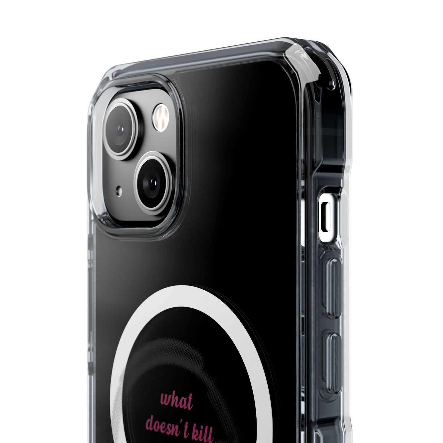 Stronger Soundwaves Magnetic clear Impact Case