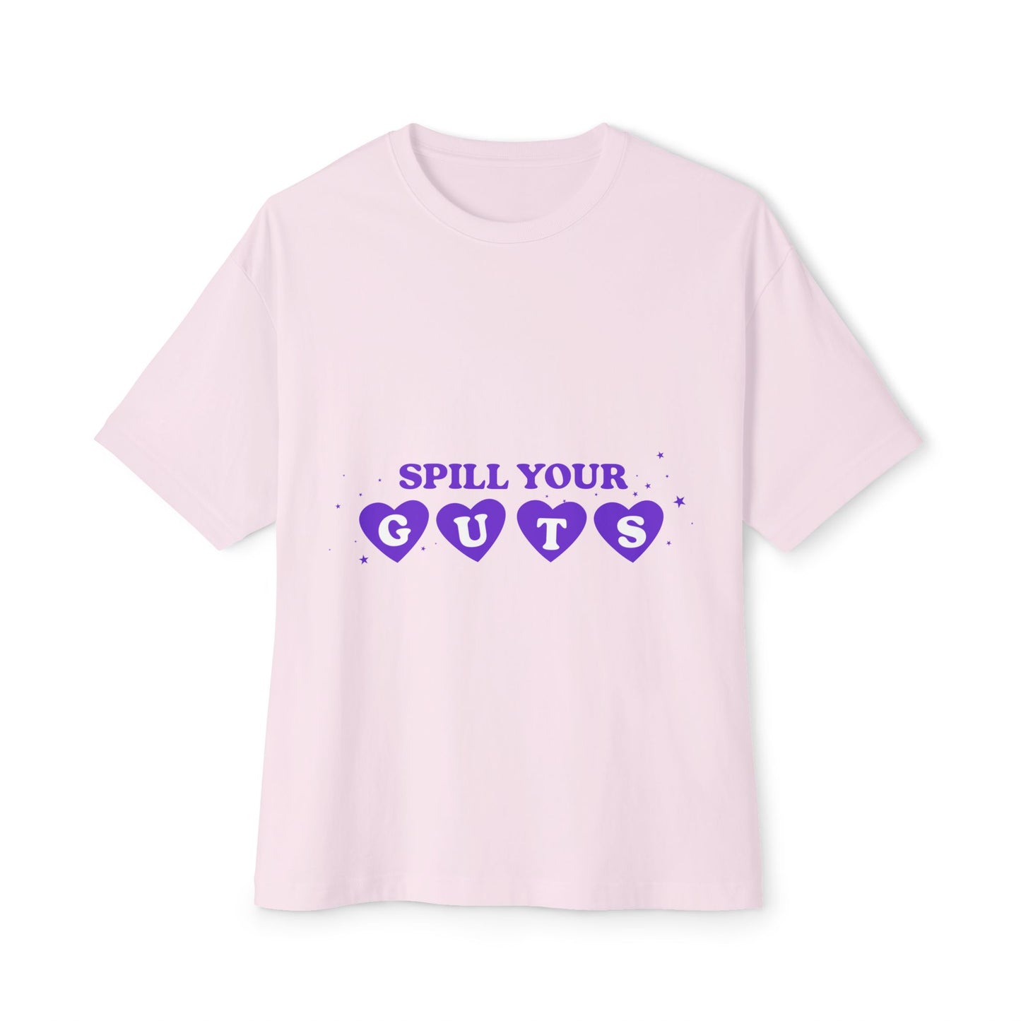 Spill Your Guts Heart-Oversized Tee