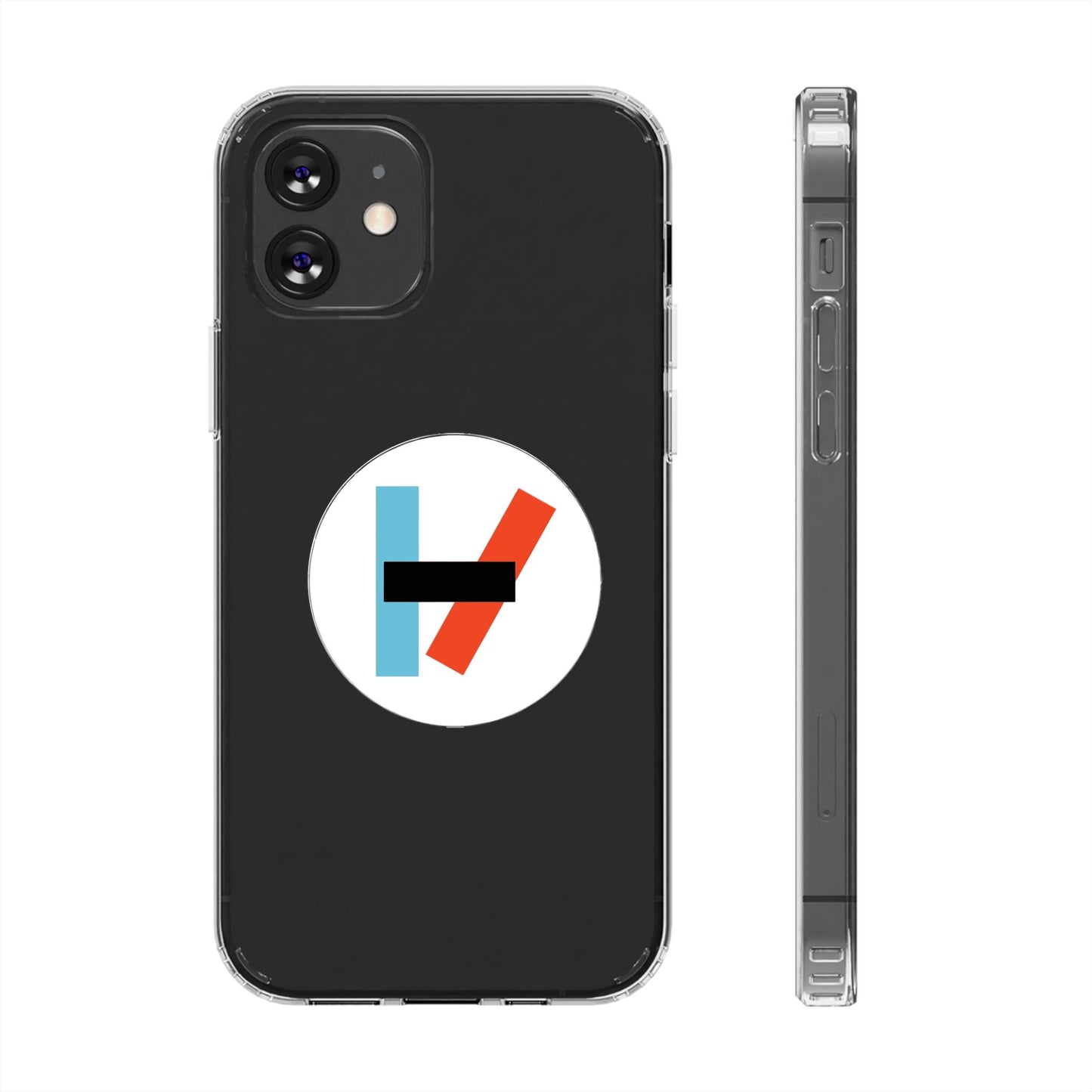 Circle Flame Clear Case