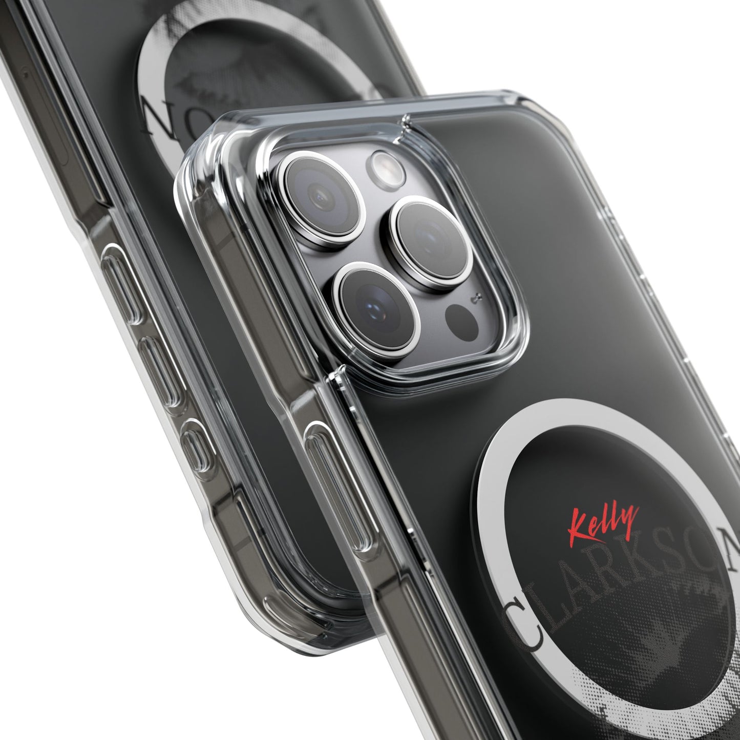 Retro Kiss Sound Magnetic clear Impact Case
