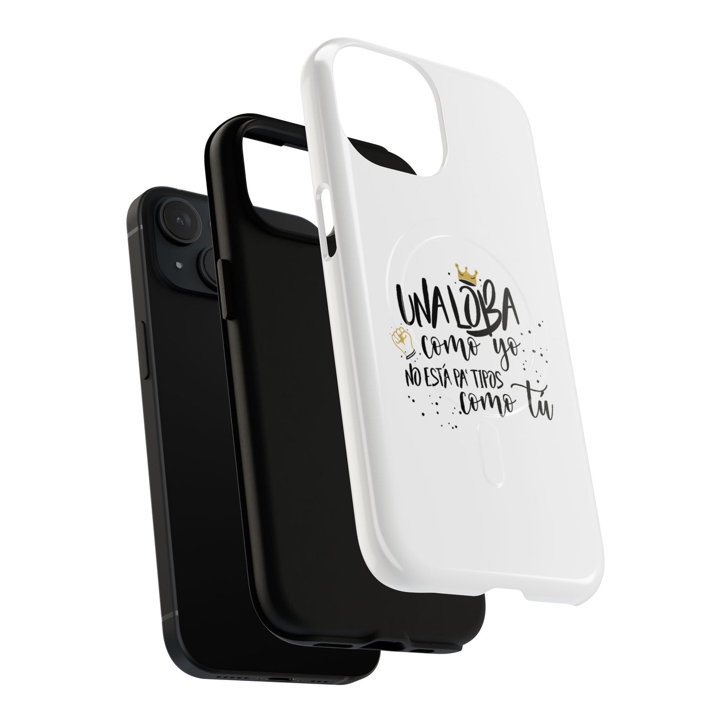 Golden Wolf Energy Tough Magnetic case