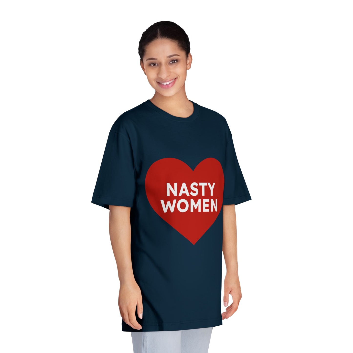Nasty Women Heart - Unisex Classic Crewneck T-shirt