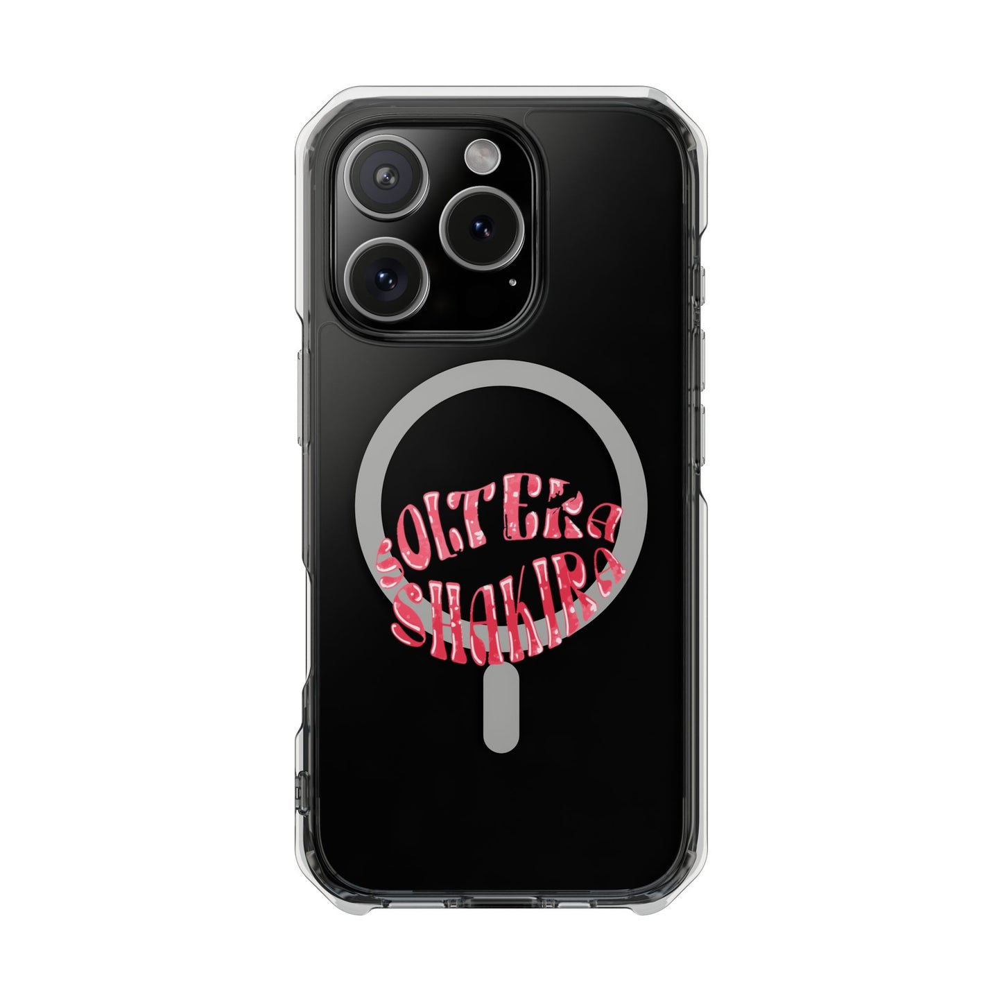 Solo Vibes Lips Clear Impact case
