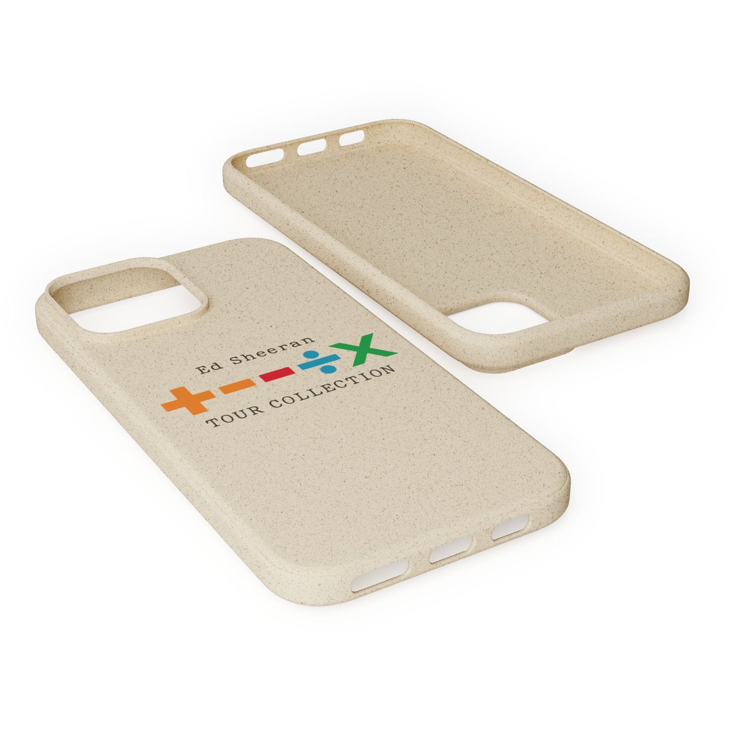 Biodegradable Cases for iPhone 12 to 16 Pro Max Showcasing – Ed Sheeran Edition