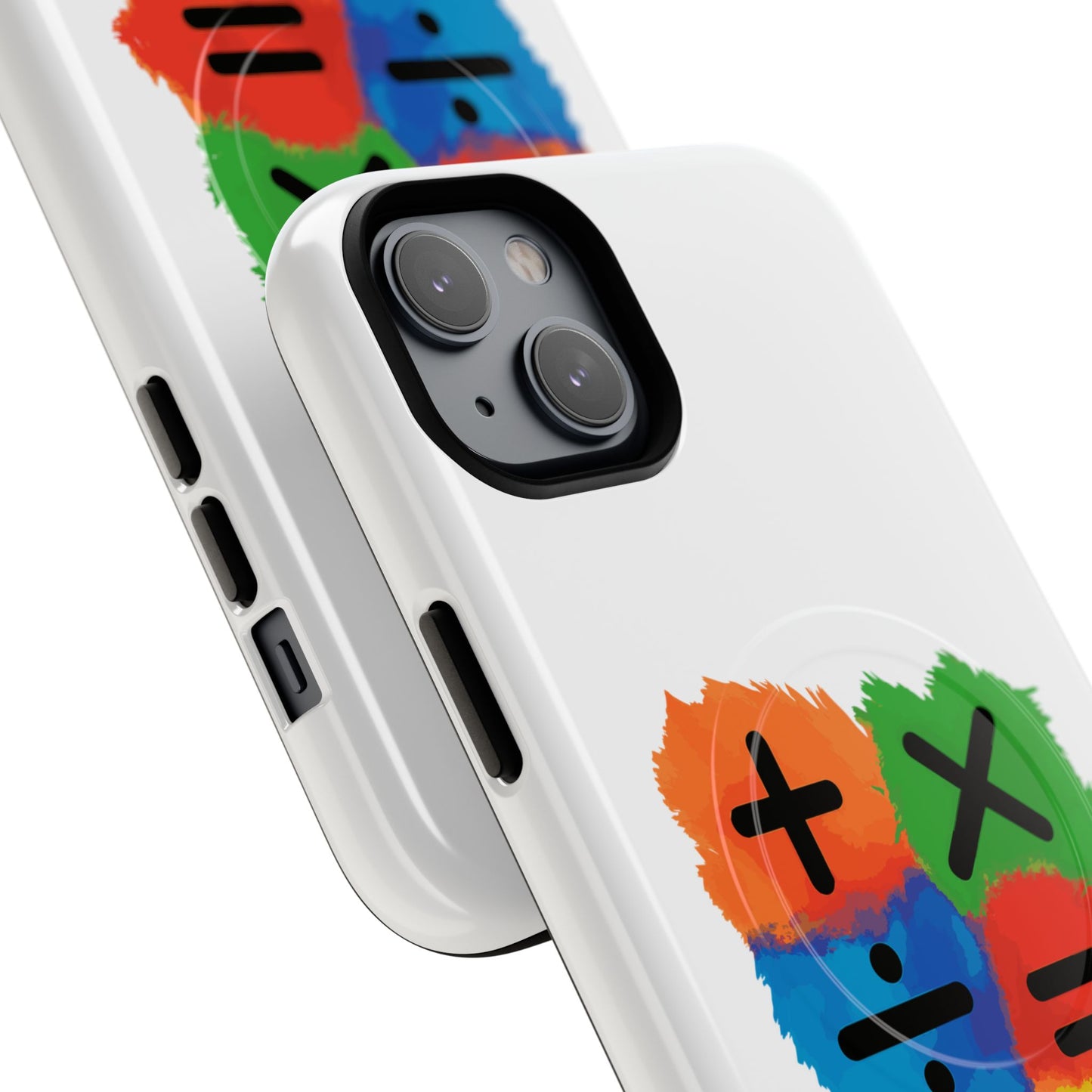 Orange Equals Symbol Tough Magnetic case