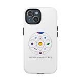 Colorful Planetary Orbit Diagram Tough Magnetic Case