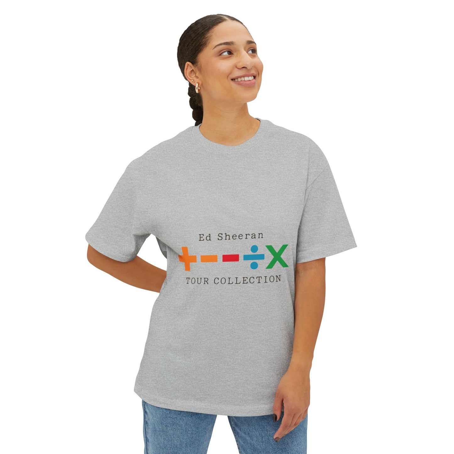 Unisex Oversized Boxy Tee – Ed Sheeran Edition