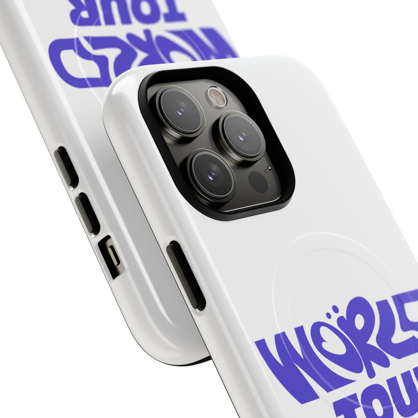 World Tour Bubble Letter Tough Magnetic phone case