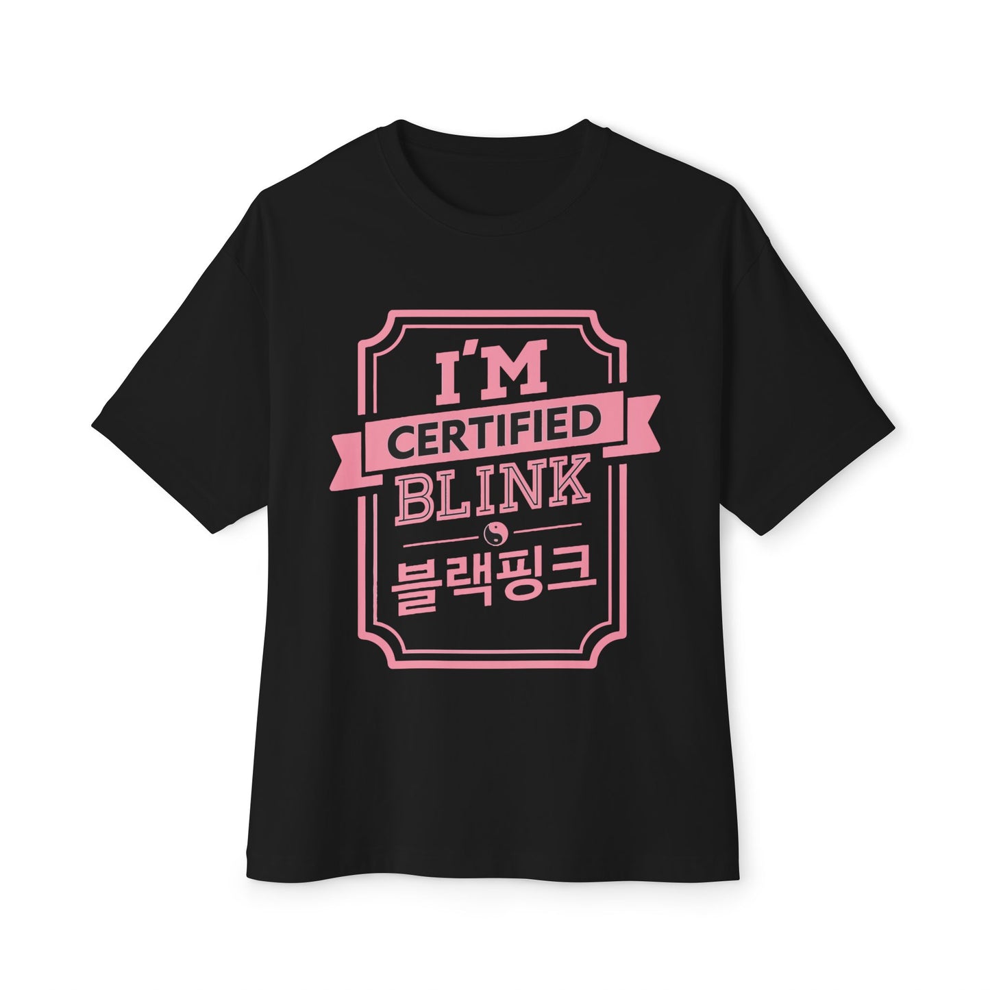 Certified BLINK Badge – Oversized Boxy Tee