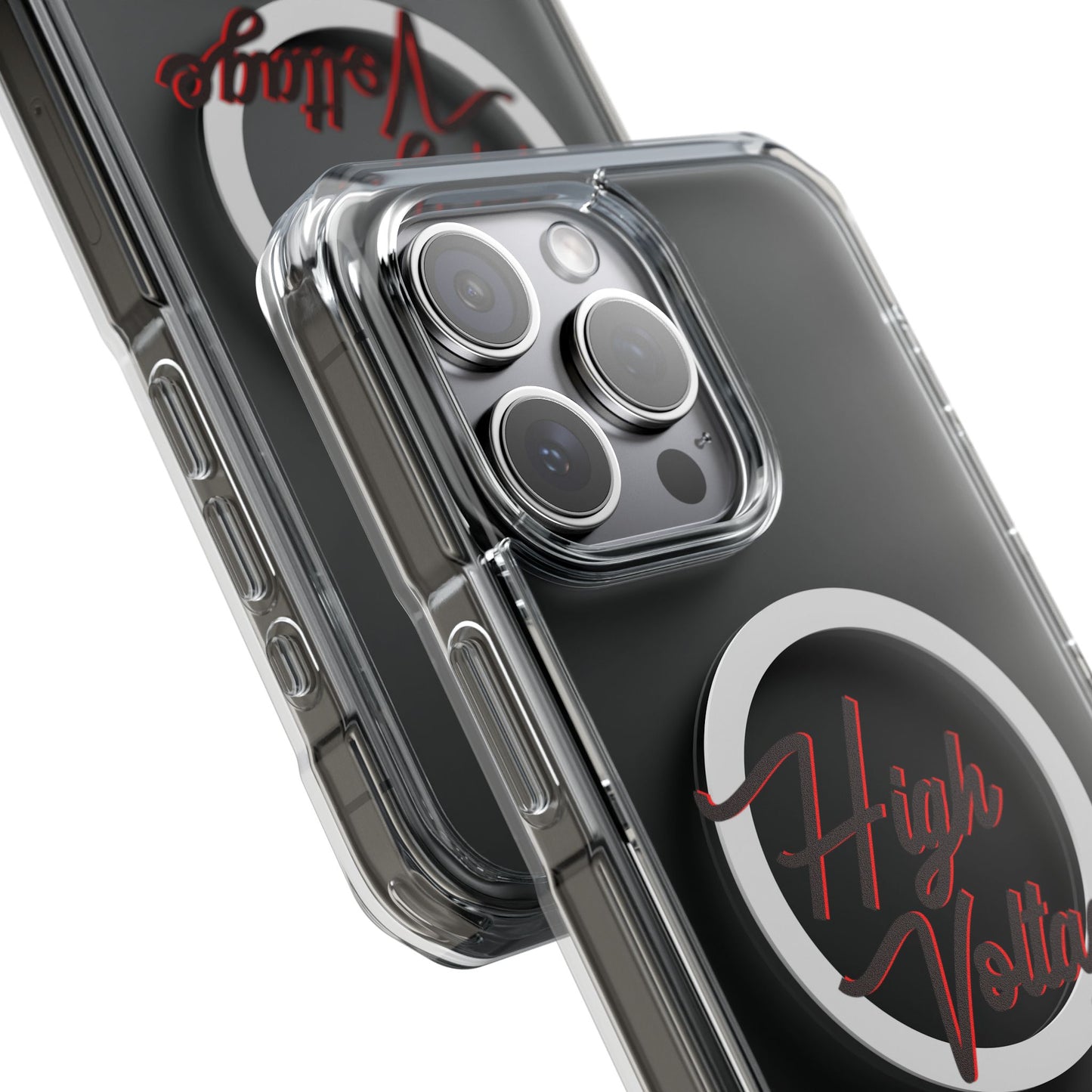 High Voltage Vibe Magnetic Clear Impact case