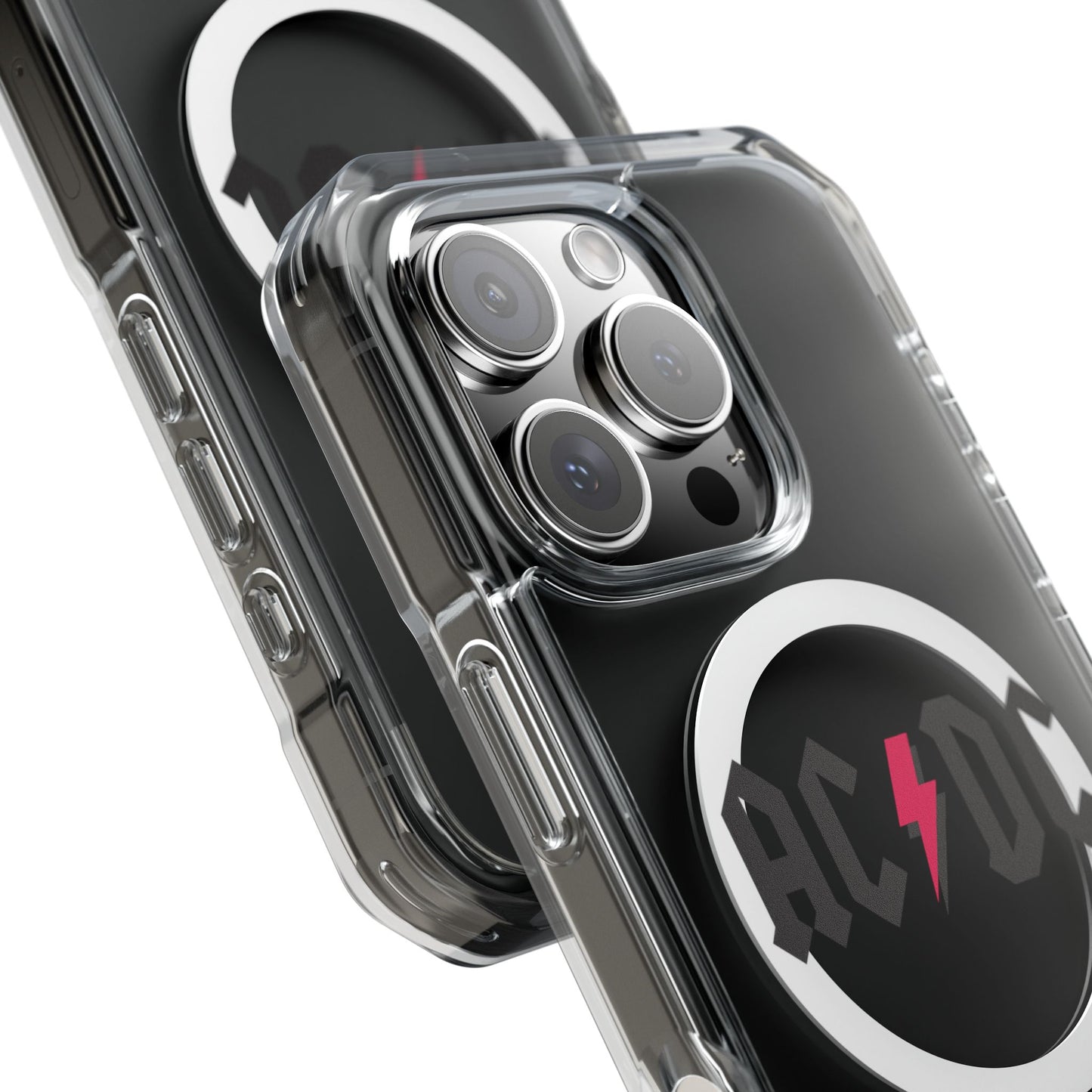 Neon Pulse Power Magnetic Clear Impact case