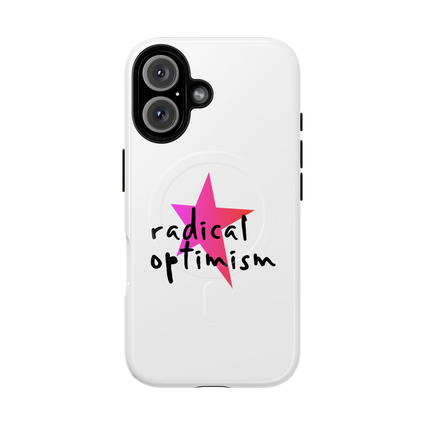 Flame Script Statement Tough Magnetic Case