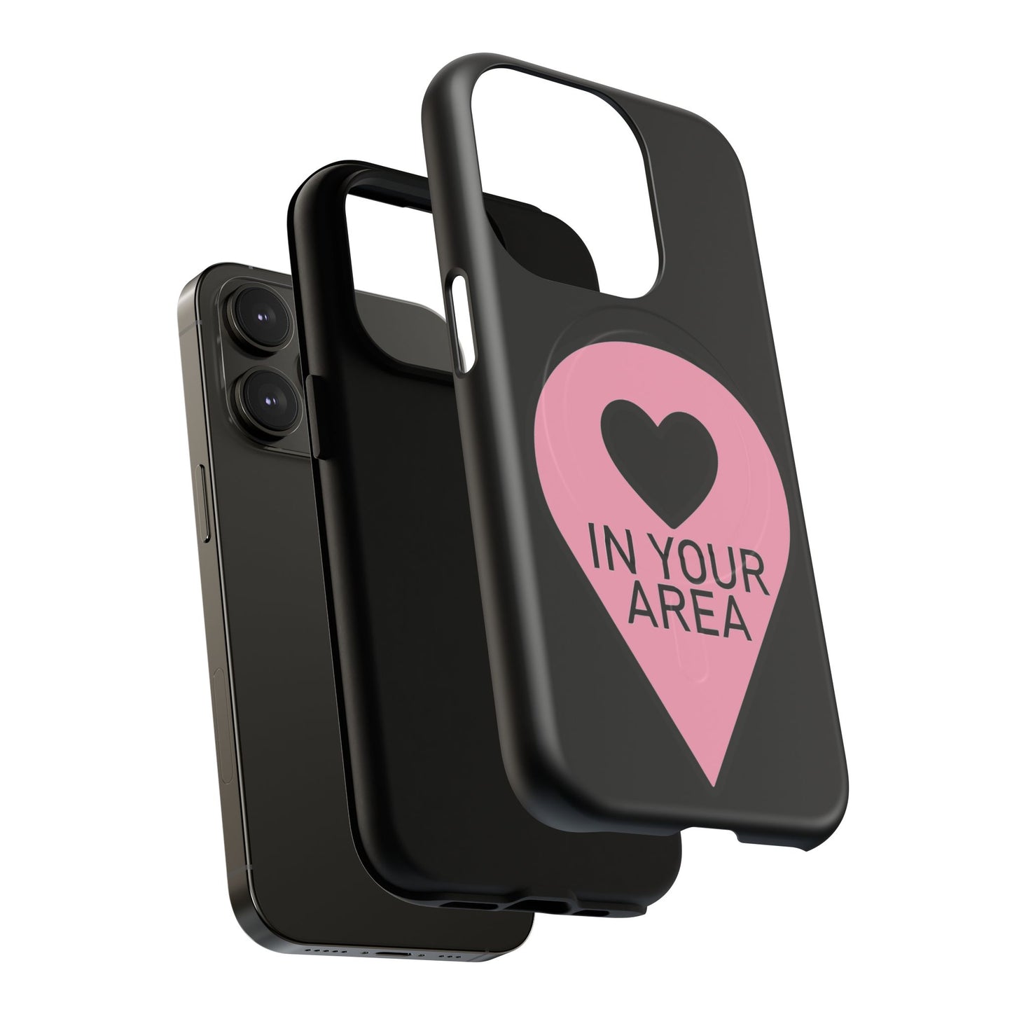 Iphone In Your Area Pin Marker - Tough Magnetic Phone Case