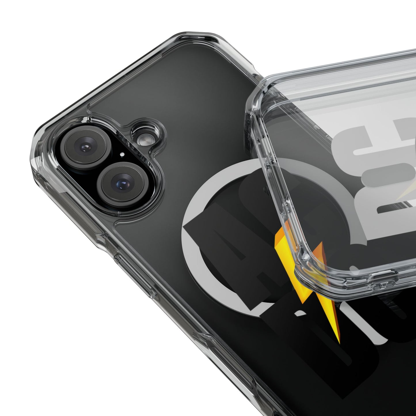 Devil Mood Graphic Magnetic Clear Impact case