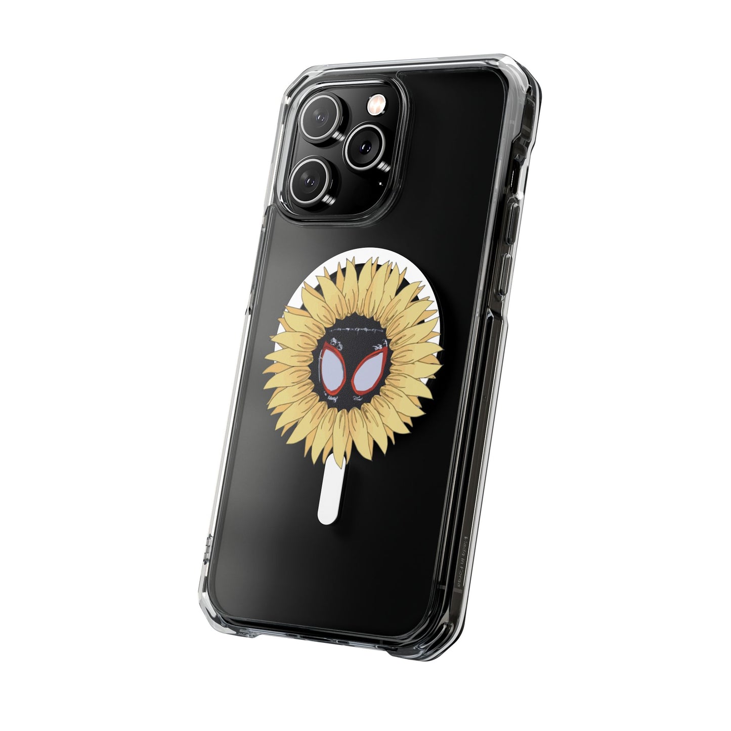 Sunflower Mask Illustration Magnetic Impact Case