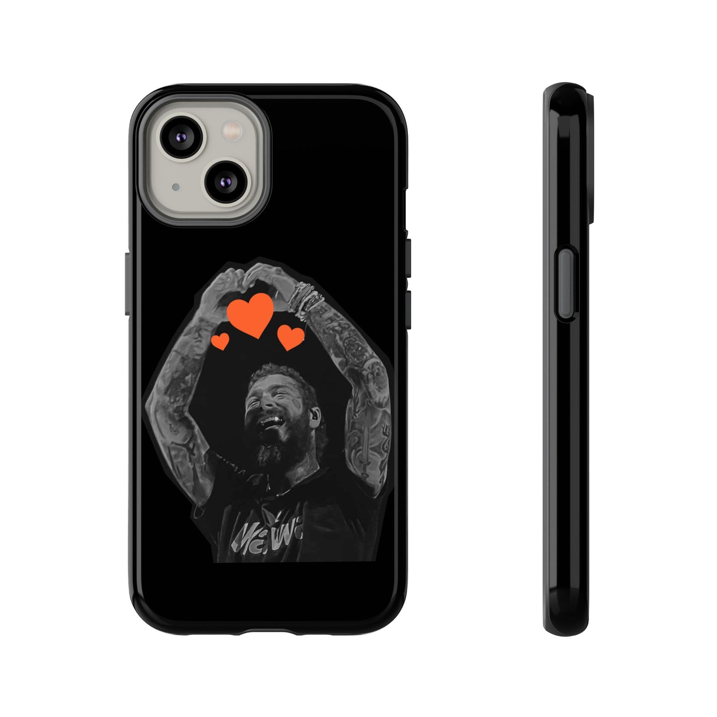 Tough iPhone Case (12–16 Pro Max) – Post Malone Heartfelt Wishes