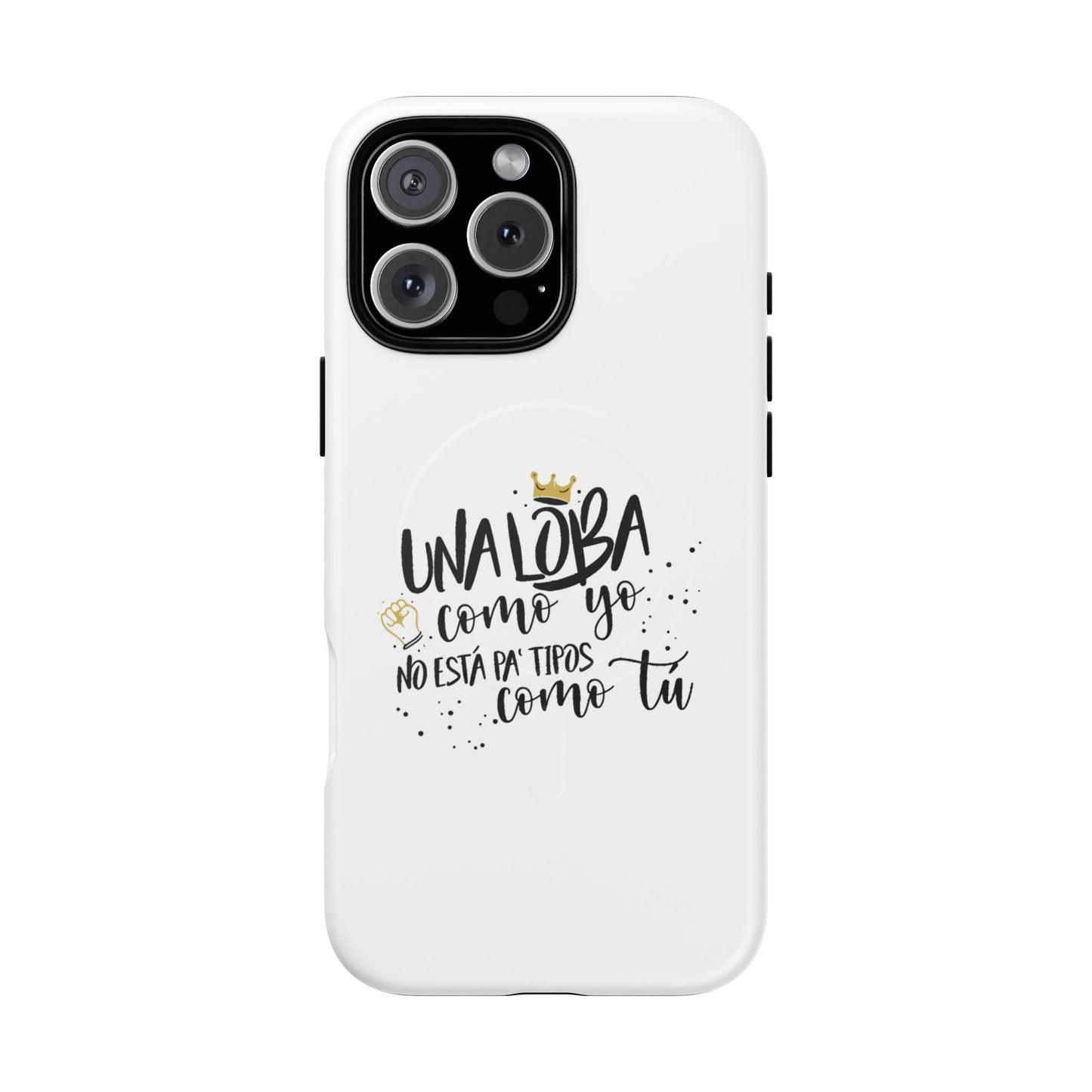 Golden Wolf Energy Tough Magnetic case