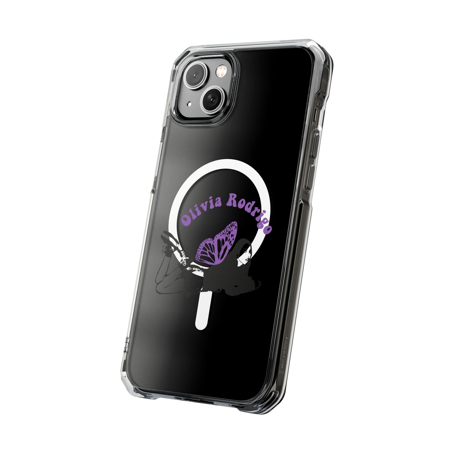 Olivia Rodrigo Butterfly Arc Magnetic Clear Impact Case