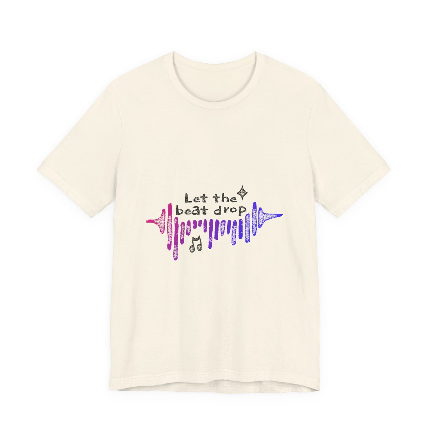 Bold Beats Visualizer Unisex Jersey short sleeve tee