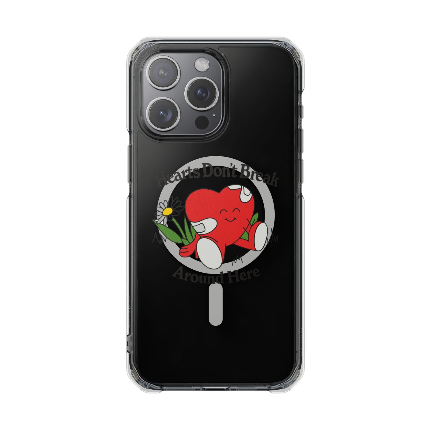 Abstract Guitar Sketch Magnetic Clear Impact Case