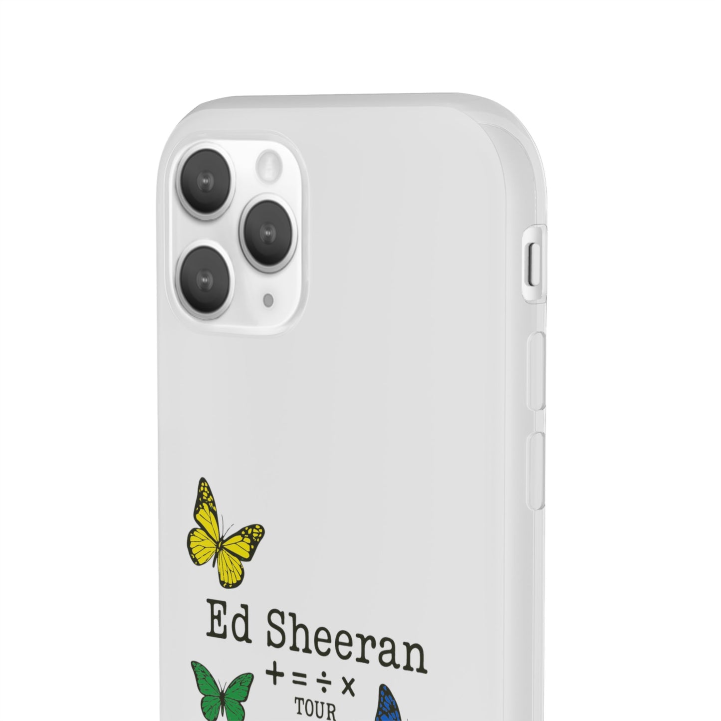 Flexi Case – Ed Sheeran butterfly edition (iPhone X–16 Pro Max)
