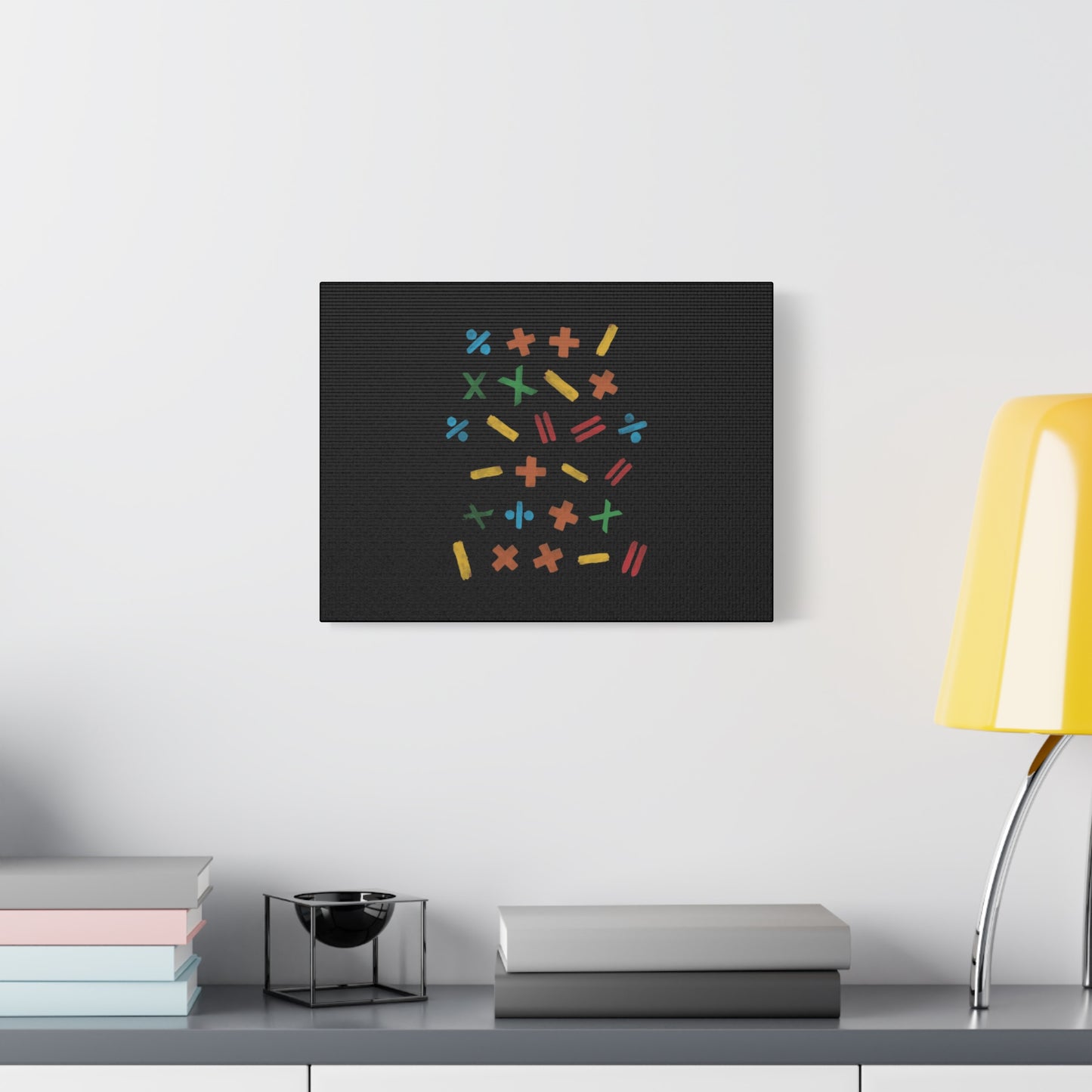 Minimalist Paw Print Matte Canvas