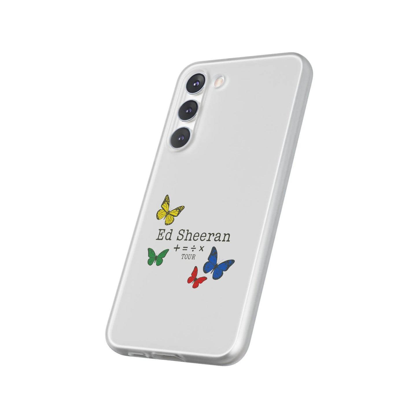 Ed Sheeran Butterfly Flexi Case | Samsung S10–S25