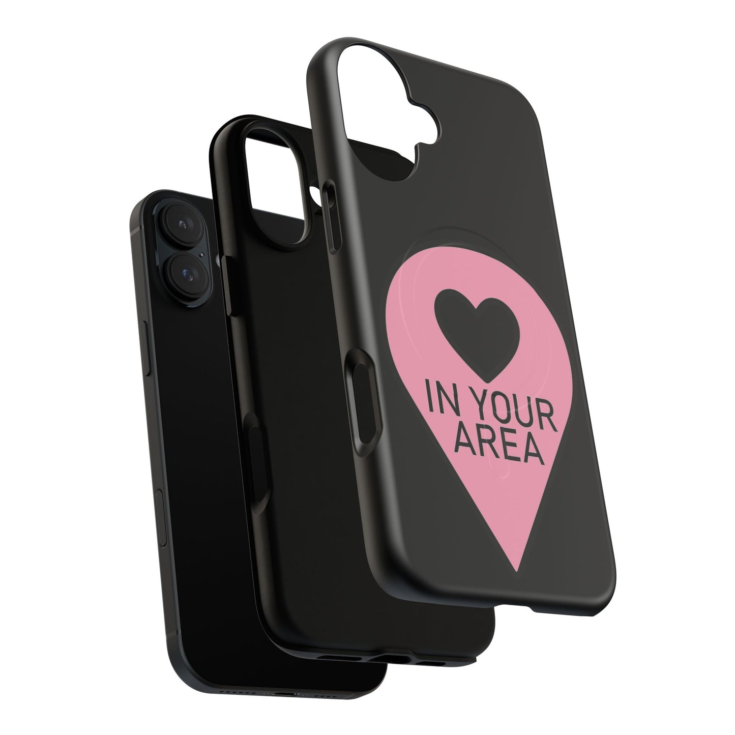 Iphone In Your Area Pin Marker - Tough Magnetic Phone Case