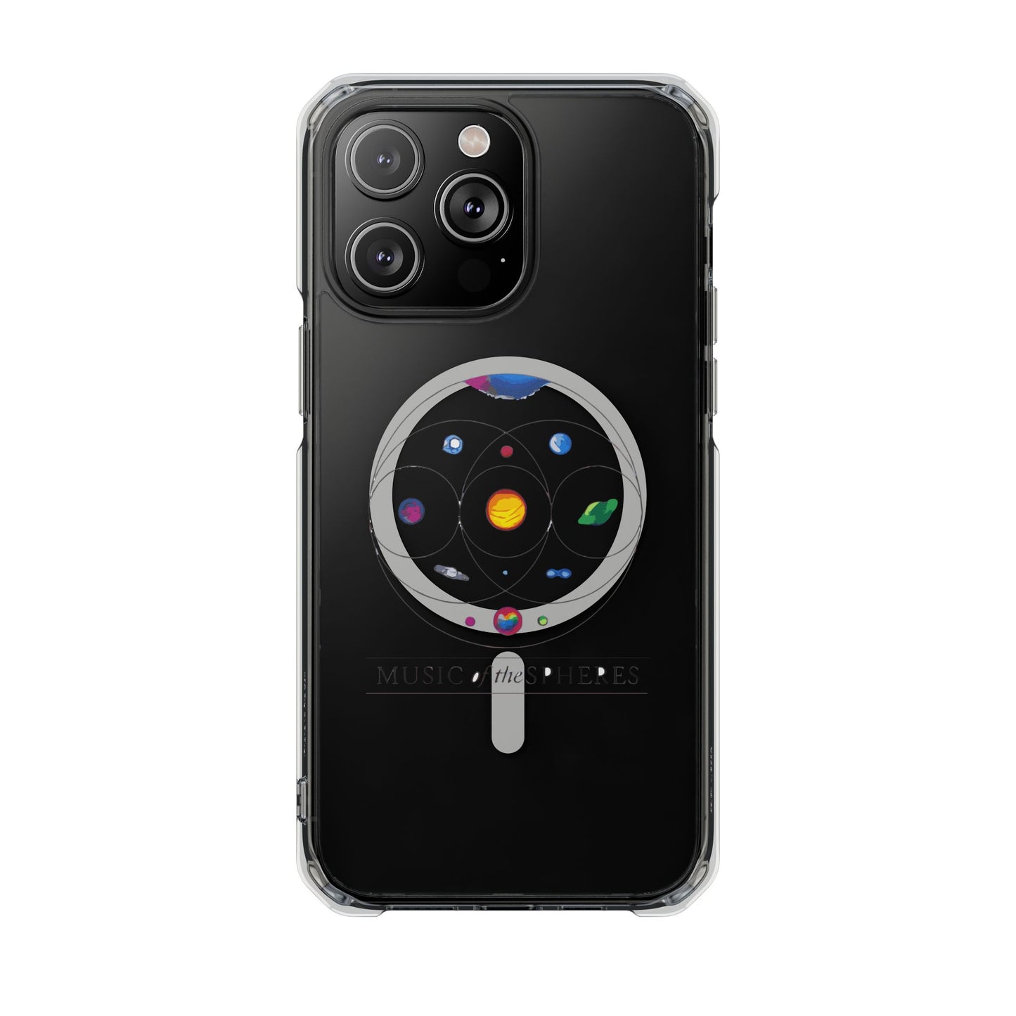 Colorful Planetary Orbit Diagram Magnetic Clear Impact case