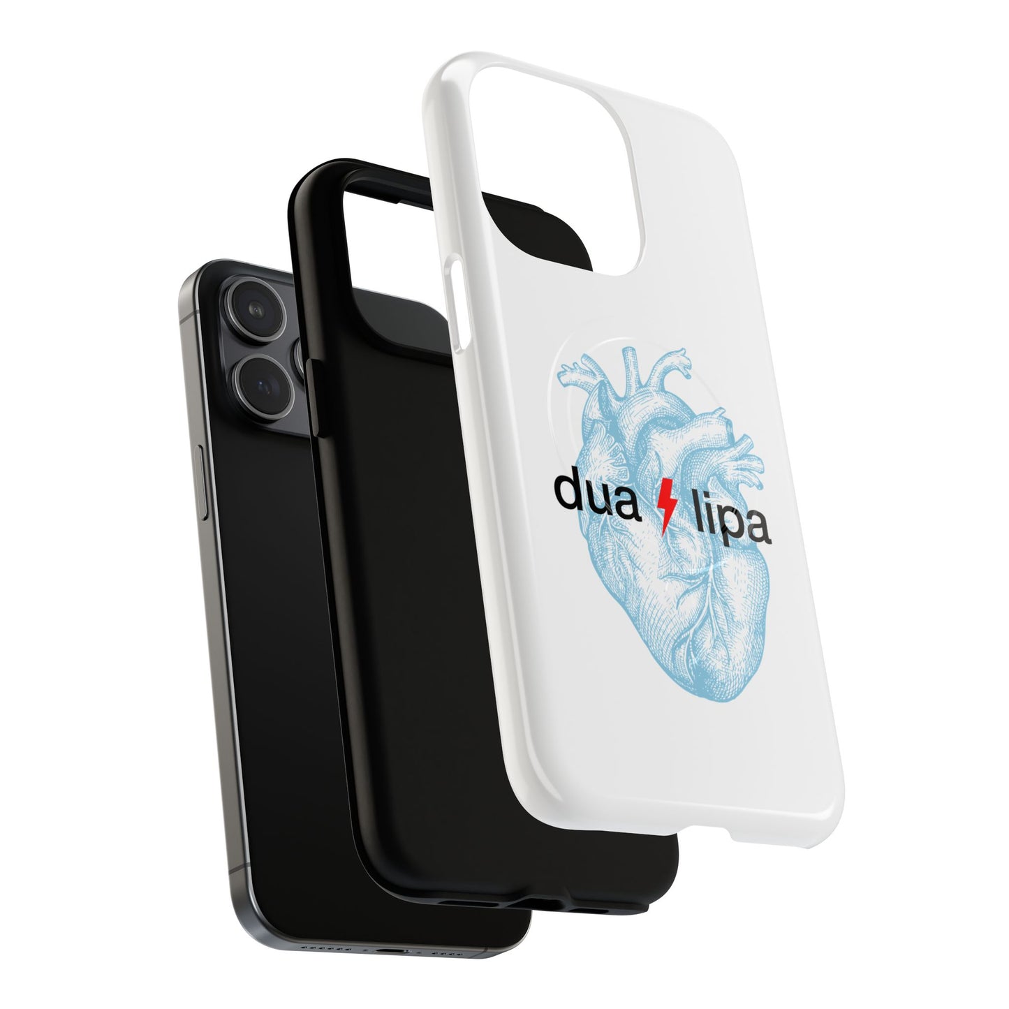 Electro Heart Illustration Tough Magnetic Case
