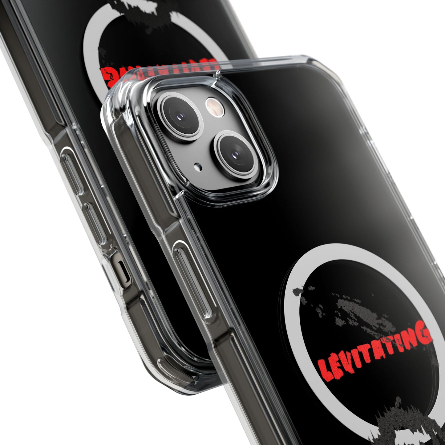 Levitating Vibes Magnetic Clear Impact case
