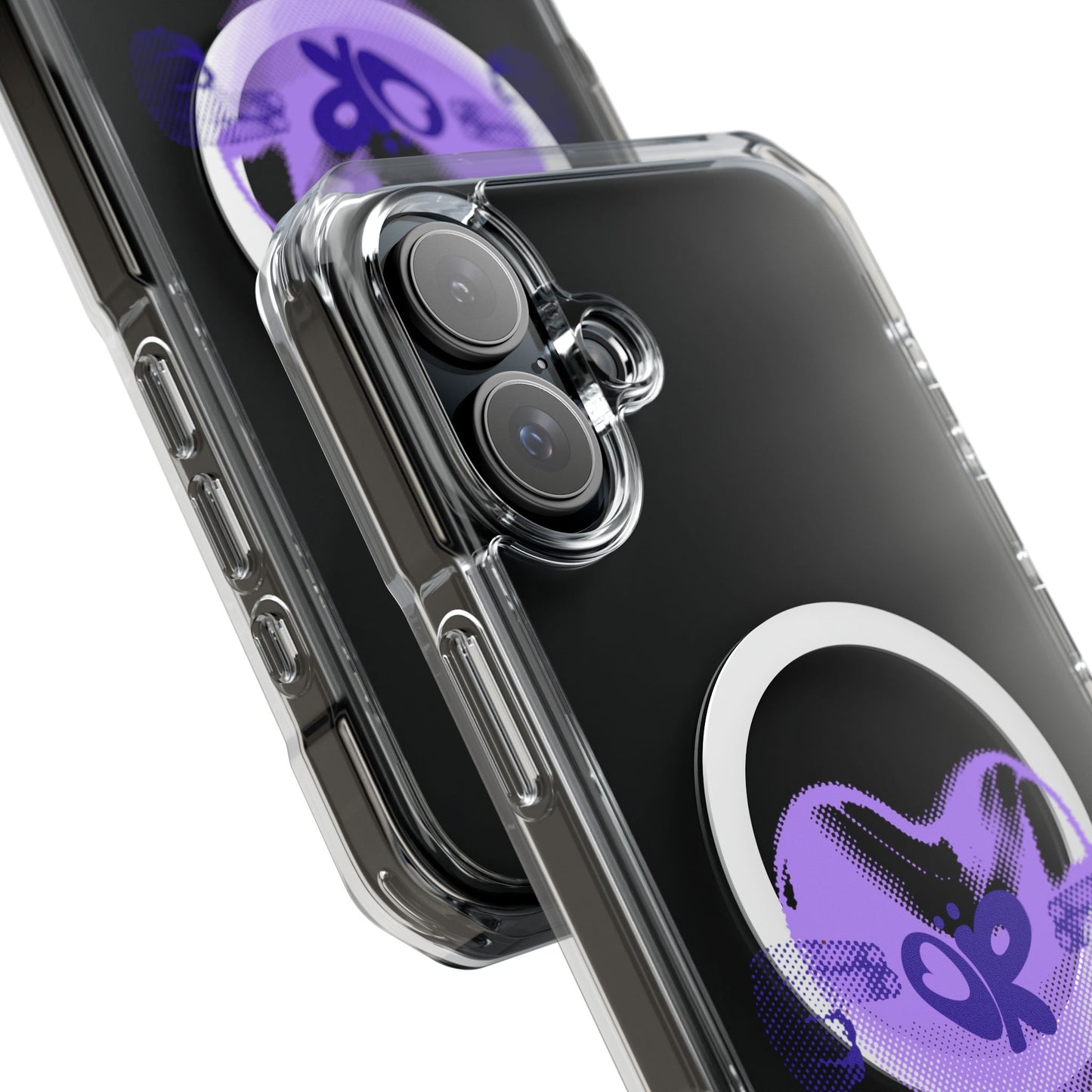 Heart Balloon OR Pop Art Magnetic Clear Impact Case