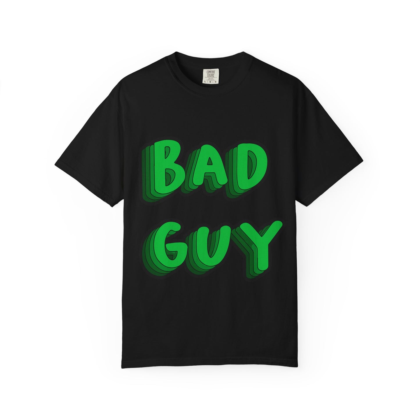 Bold 3D Bad Mood Unisex Dyed T-shirt