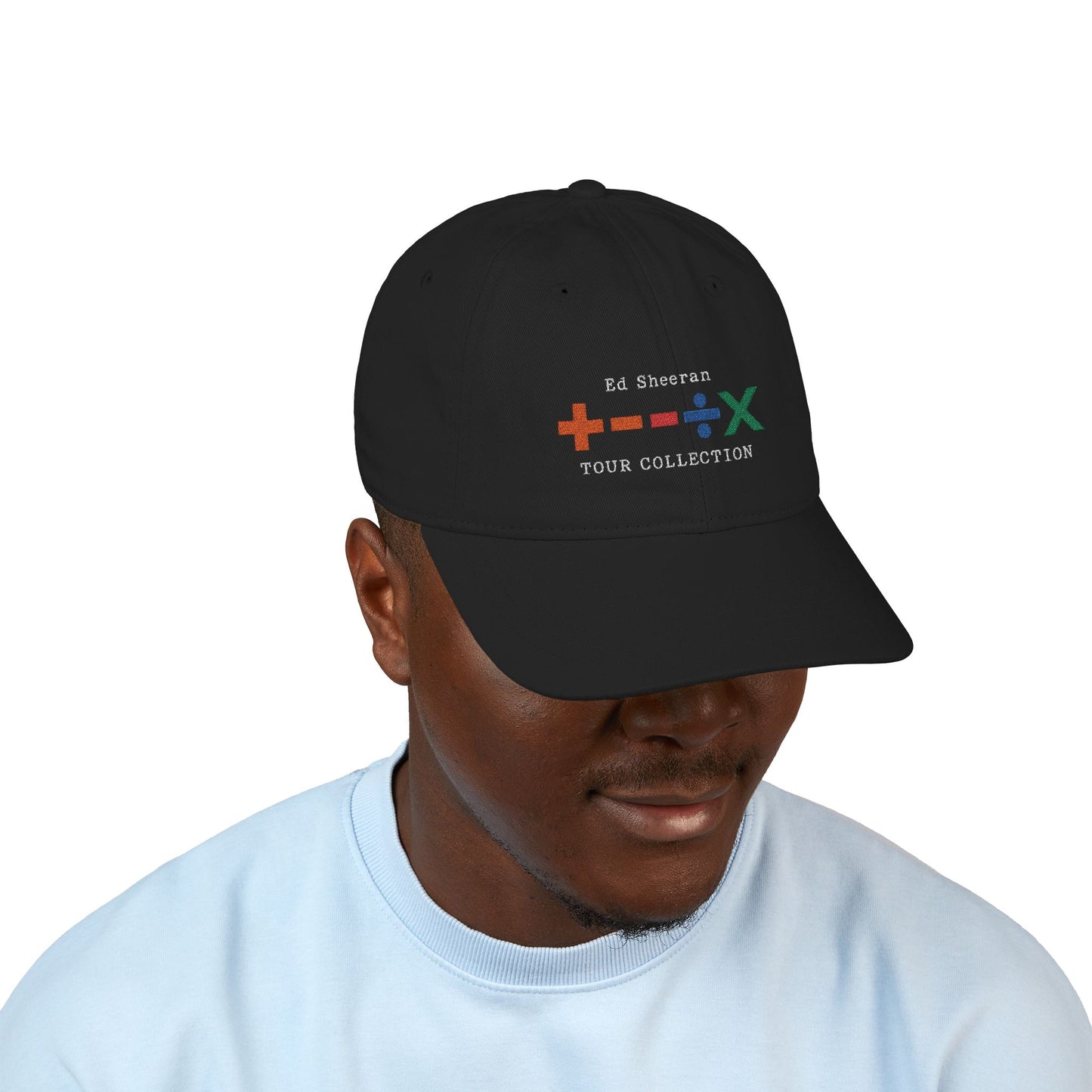 Organic Baseball Cap (Embroidery) – Ed Sheeran Black Edition