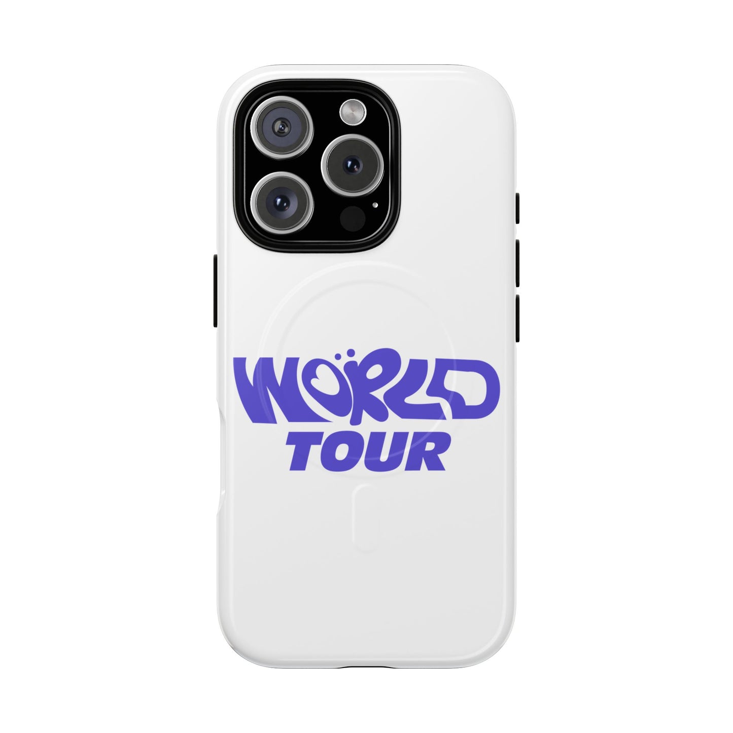 World Tour Bubble Letter Tough Magnetic phone case