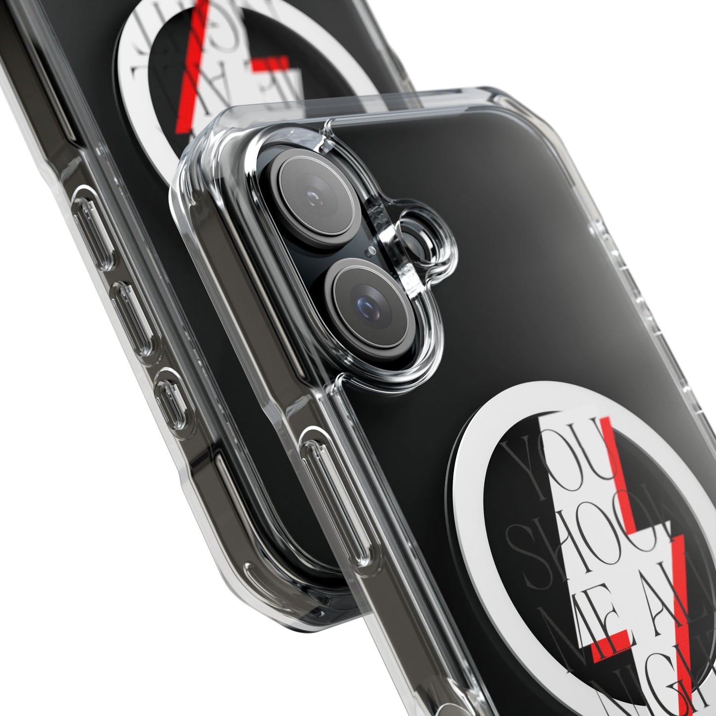 Rock Evolution Graphic Magnetic Clear Impact case