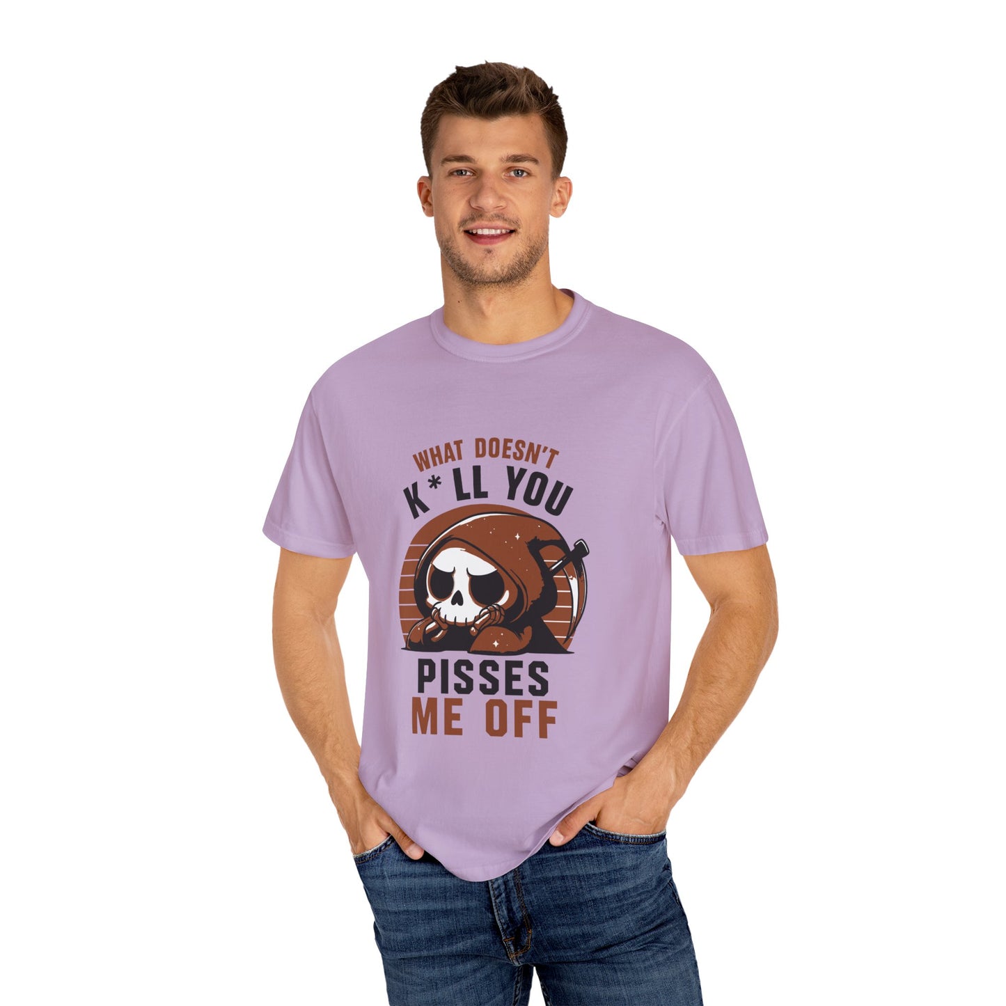 Dyed T-shirt – Snazzy Piss Me off Edition