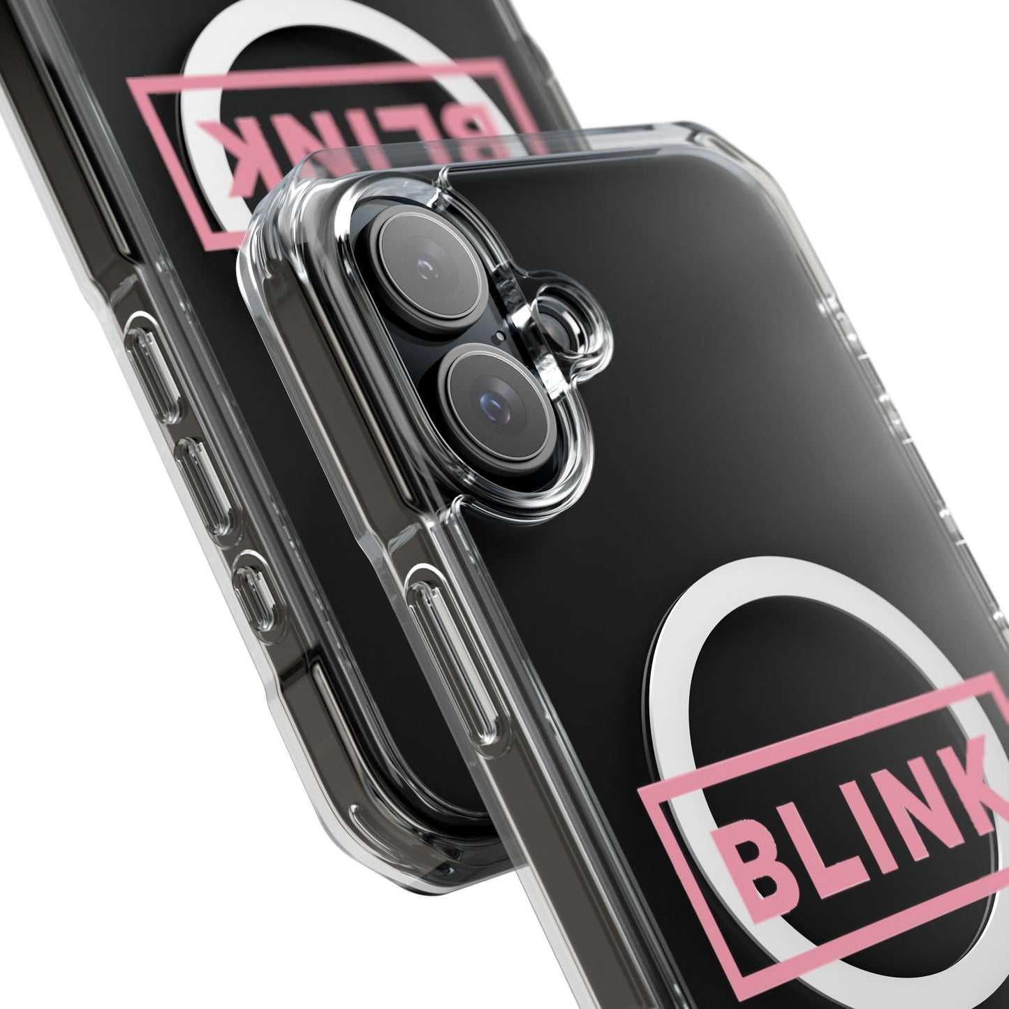 Minimal BLINK Logo - Magnetic Clear Impact Case