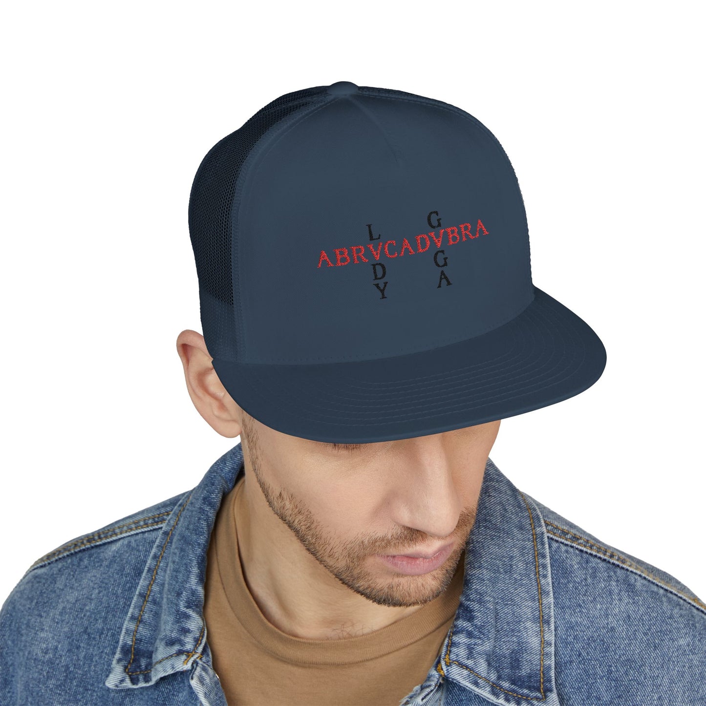 ABRVCADVRA Gothic Snapback trucker Cap