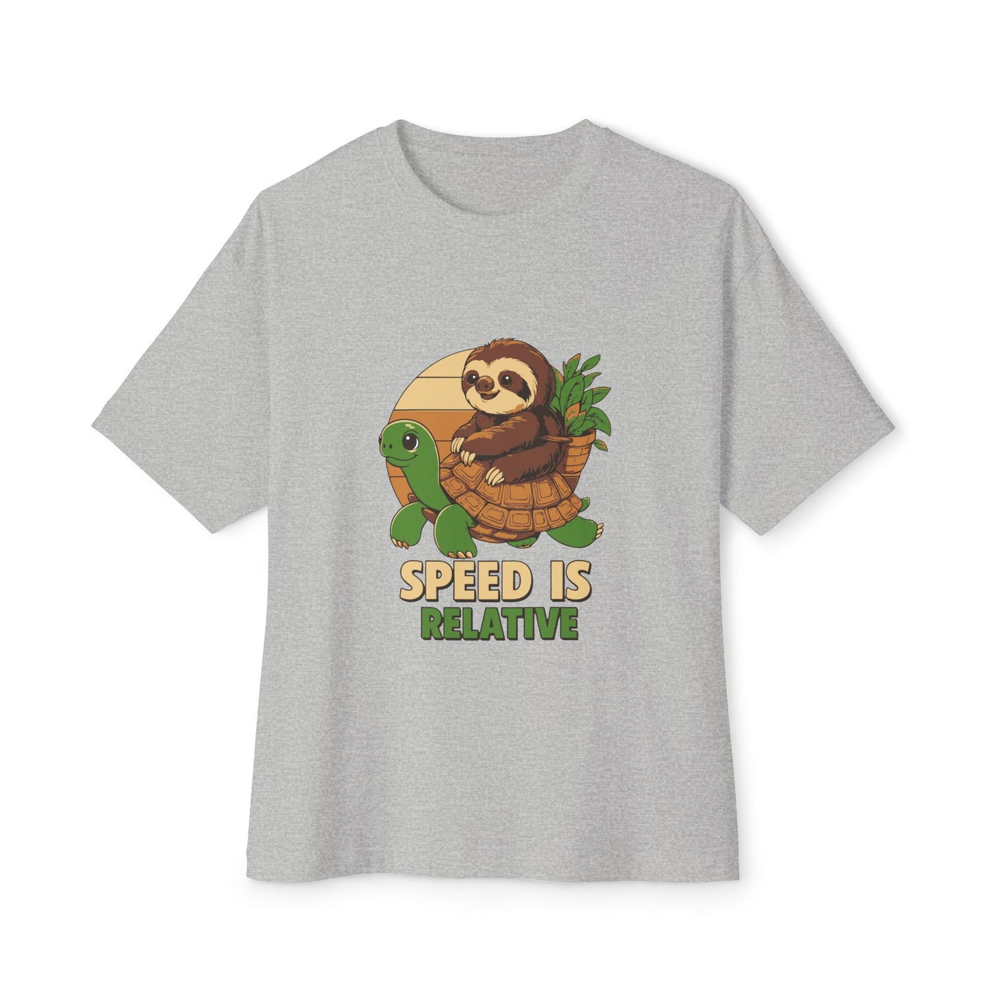Oversized boxy Tee – Snazzy Speed Edition