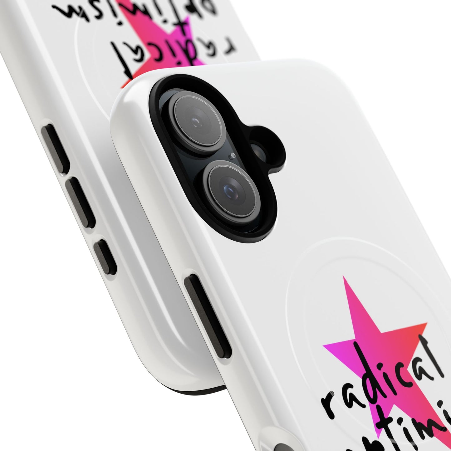 Flame Script Statement Tough Magnetic Case